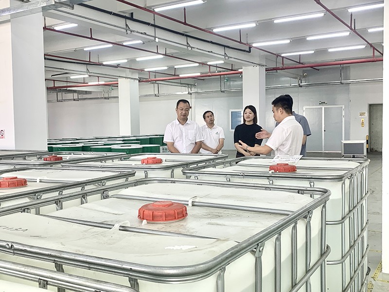 政企连心·共促发展|东莞市东城区政府领导莅临bwin·必赢新材参观指导